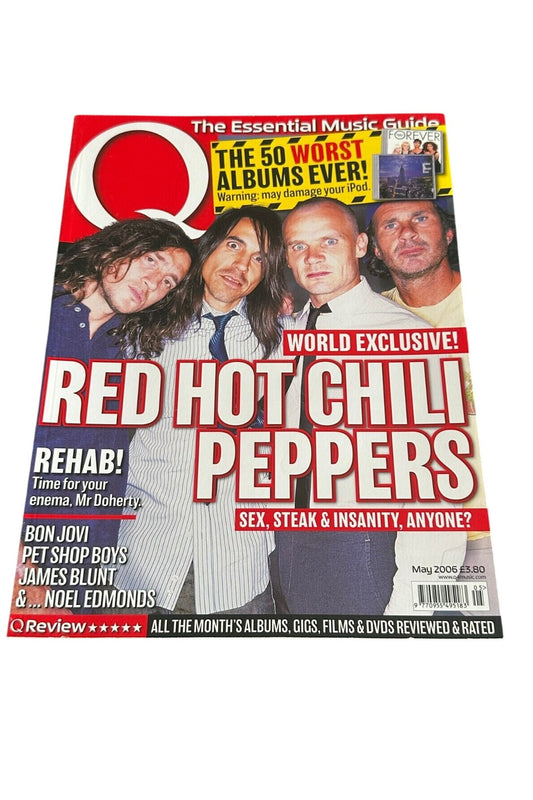 Q MAGAZINE #238 - RED HOT CHILLI PEPPERS - MAY 2006
