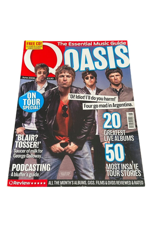 Q MAGAZINE #239 - OASIS - JUNE 2006