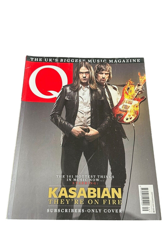 Q MAGAZINE ISSUE# 278 - SEPT 2009 KASABIAN SUBSCRIBERS ONLY EDITION RARE