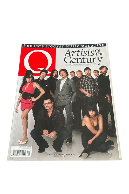 Q MAGAZINE ISSUE# 282 - JANUARY 2010 ARTISTS OF THE CENTURY