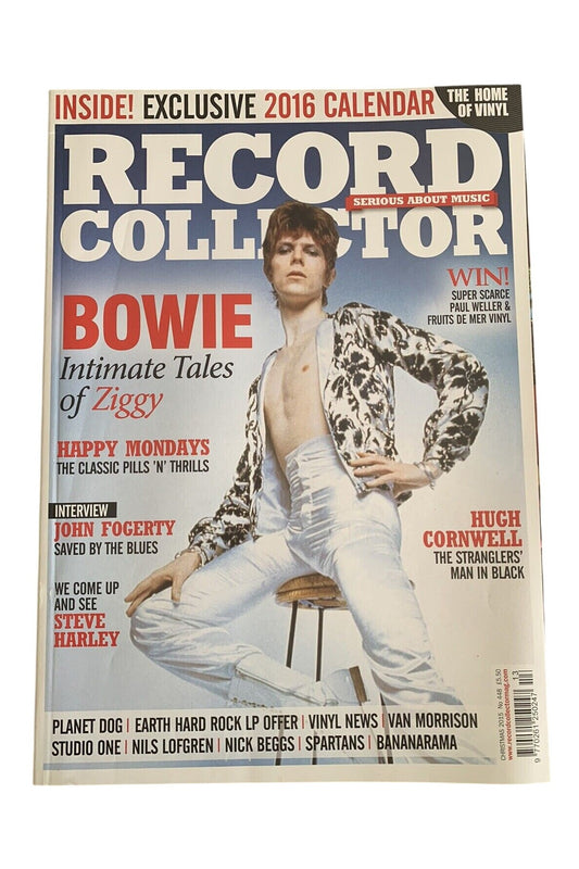 RECORD COLLECTOR MAGAZINE ~ Christmas 2015 - ISSUE: 448 - David Bowie