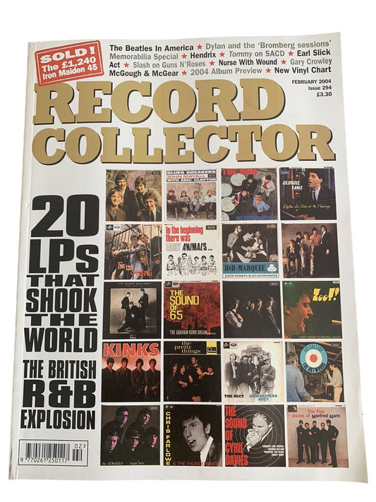 RECORD COLLECTOR MAGAZINE ~ February 2004 ISSUE: 294