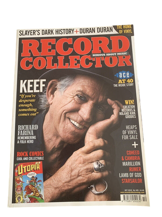 RECORD COLLECTOR MAGAZINE ~ October 2015 ISSUE: 445