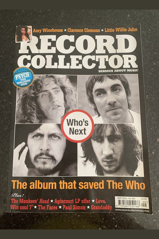 RECORD COLLECTOR MAGAZINE ~ September 2011 ISSUE: 392
