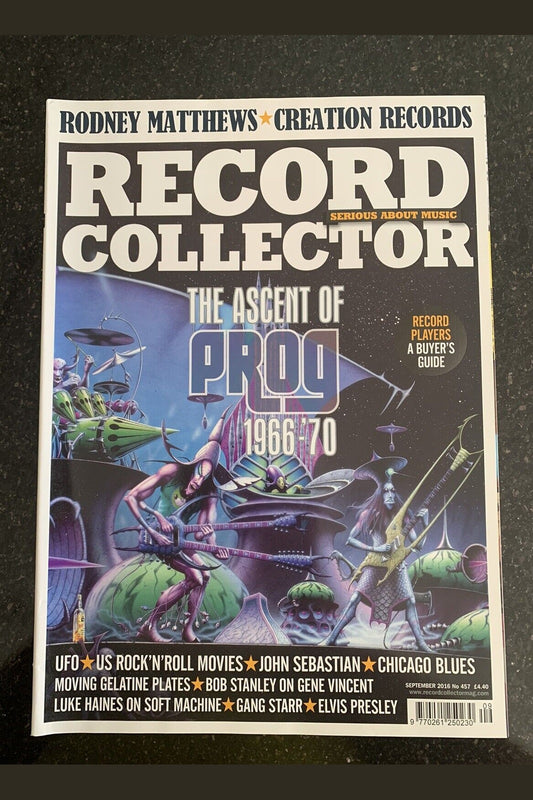RECORD COLLECTOR MAGAZINE ~ September 2016 ISSUE: 457