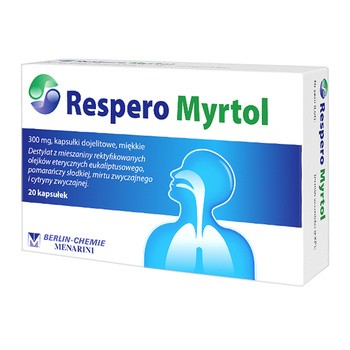 Respero Myrtol 300mg - 20 Capsules