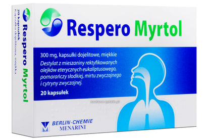 Respero Myrtol 300mg - 20 Capsules