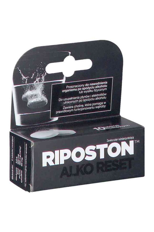 Riposton Alko Reset 40g 10 x 4g – Riposton Alko Reset Hydration & Electrolyte Supplement 40g 10 x 4g