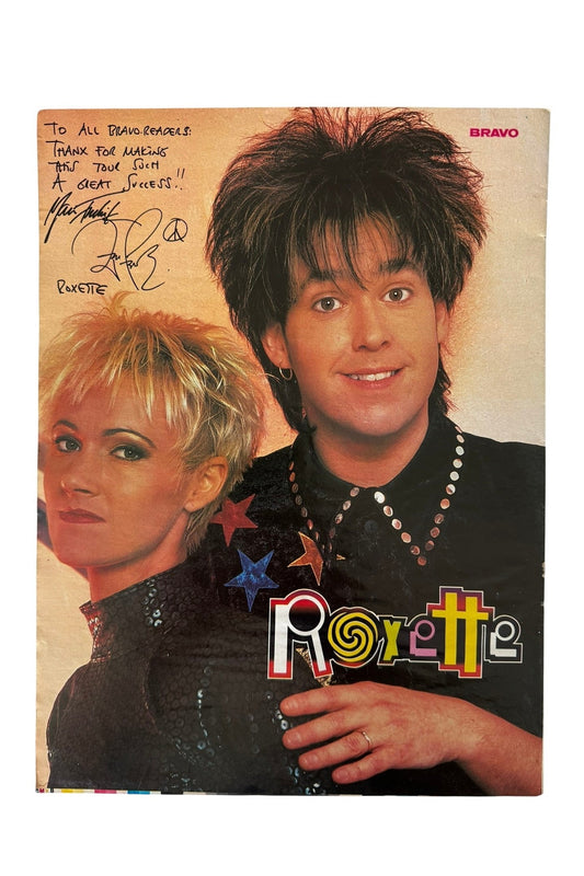 Roxette Small Sized Old School Poster - RARE