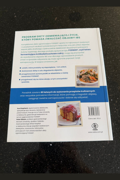 SUE SHEPHERD, PETER GIBSON - Dieta Ograniczajaca FODMAP - 🇵🇱 Polish Book - Next Day Delivery