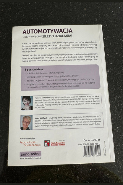Samo Sedno - Automotywacja - Polish Book Fast Delivery