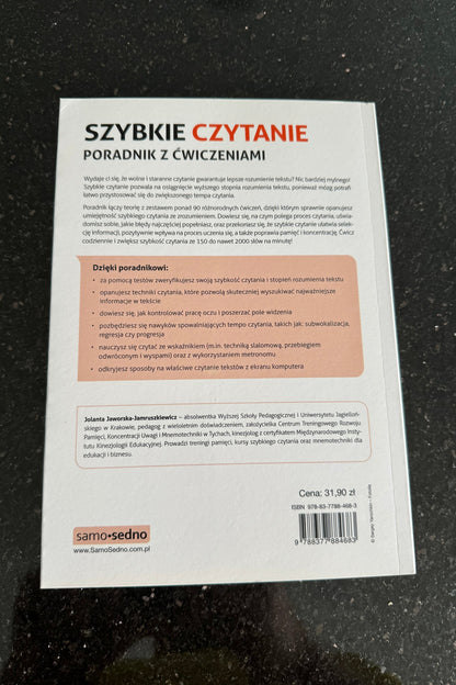 Samo Sedno - Szybkie Czytanie Polish Book Fast Delivery