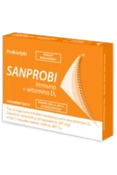 Sanprobi Immuno + witamina D3 20 kapsułek – Sanprobi Immuno + Vitamin D3 20 Capsules
