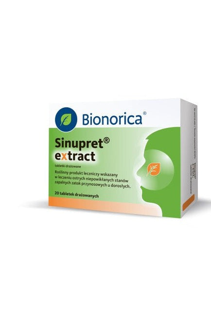 Sinupret extract - 20 Tablets