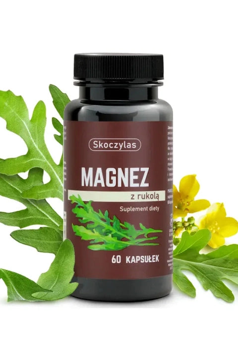 Skoczylas Magnez z Rukolą 60 Kapsułek – Skoczylas Magnesium with Rocket 60 Capsules