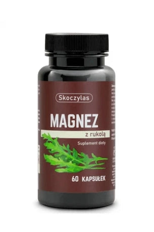 Skoczylas Magnez z Rukolą 60 Kapsułek – Skoczylas Magnesium with Rocket 60 Capsules