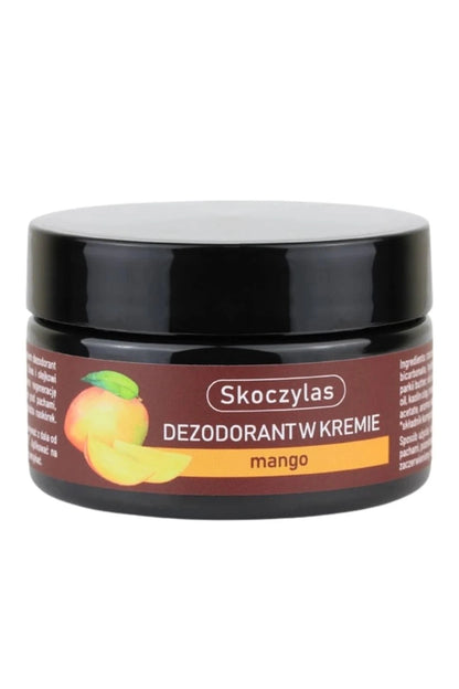 Skoczylas Natural Cream Deodorant – Mango – Aluminium-Free with Shea, Mango & Avocado – 60ml