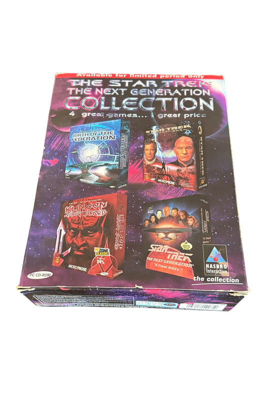 Star Trek: The Next Generation Collection for PC CD-ROM 4 Games - Limited Edition Ultra Rare