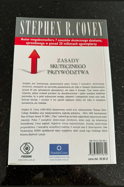 Stephen Covey - MĄDROŚĆ I PASJA Polish Book UK Postage