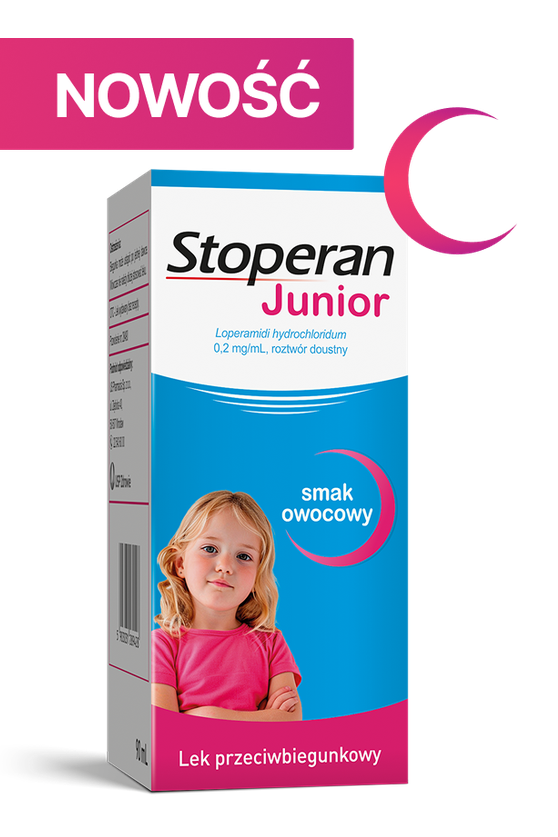 Stoperan Junior Lek Przeciwbiegunkowy 0,2 mg/ml Smak Owocowy 90ml – Stoperan Junior Anti-Diarrhoea Oral Solution Fruit Flavour 90ml