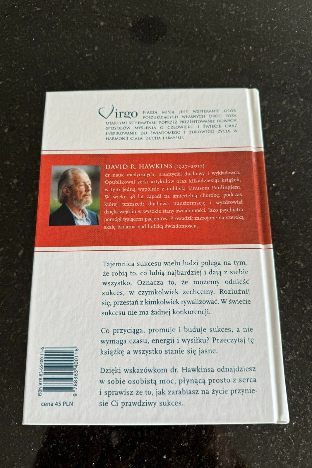 Sukces jest dla Ciebie David R Hawkins Polish Book UK Postage