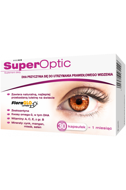 SuperOptic Suplement Diety 15 Kapsułek – SuperOptic Eye Health Dietary Supplement 15 Capsules