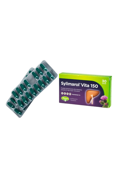 Sylimarol Vita 150 Kapsułki Twarde 30 sztuk – Sylimarol Vita 150 Hard Capsules 30 capsules