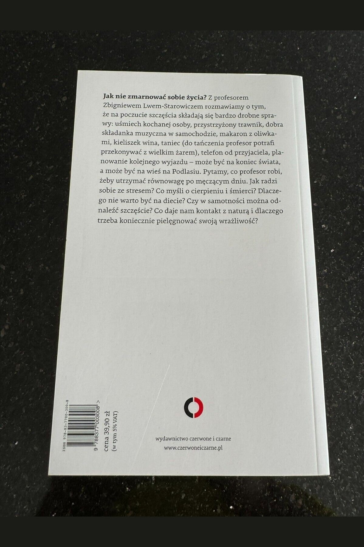 Sztuka życia. zycia. Zbigniew Lew - Starowicz Polish book polska książka.