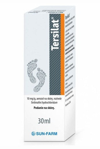 Tersilat Lek o miejscowym działaniu przeciwgrzybiczym 30ml – Tersilat Topical Antifungal Medicine Spray 30ml