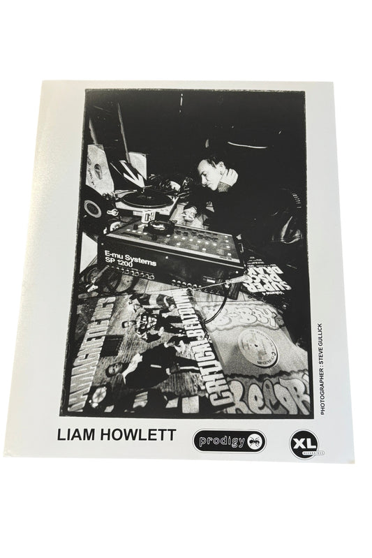 The Prodigy Old School XL Recording Photo Liam Holett Rare