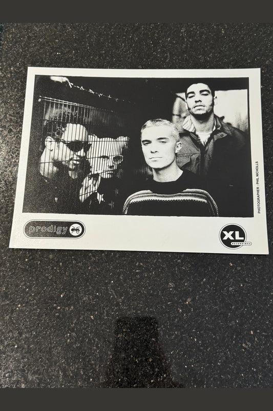 The Prodigy Old School XL Recording Photo Rare