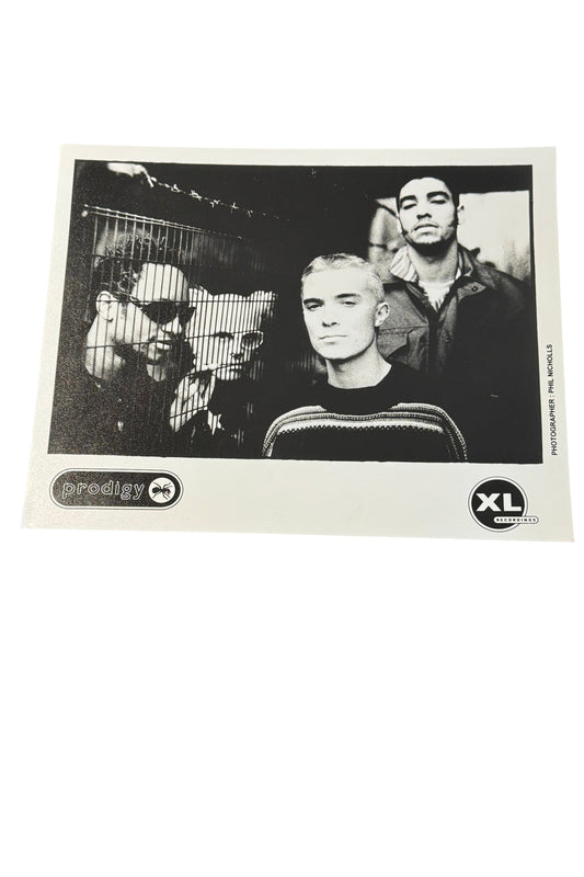 The Prodigy Old School XL Recording Photo Rare