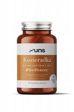 UNS Kozieradka 500 mg Ekstrakt 25:1 BioPerine 90 kapsułek roślinnych – UNS Fenugreek 500 mg Extract 25:1 BioPerine 90 Vegetable Capsules