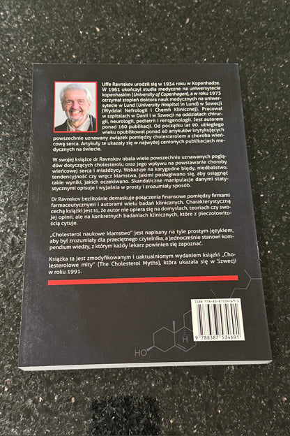 Uffe Ravanskov - Cholesterol Naukowe Klamstwo - Polish Book