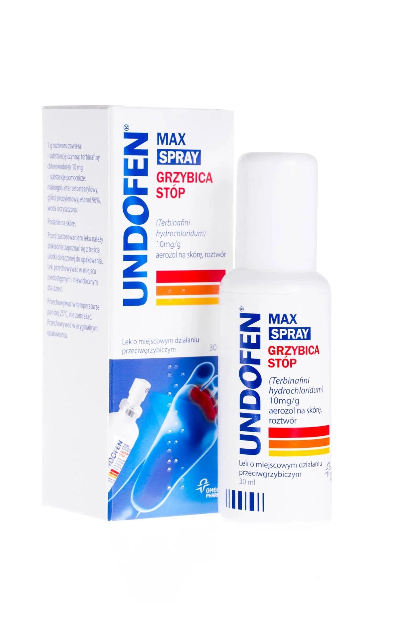 Undofen Max Krem Grzybica Stóp 15g – Undofen Max Cream Athlete's Foot Fungal Treatment 15g