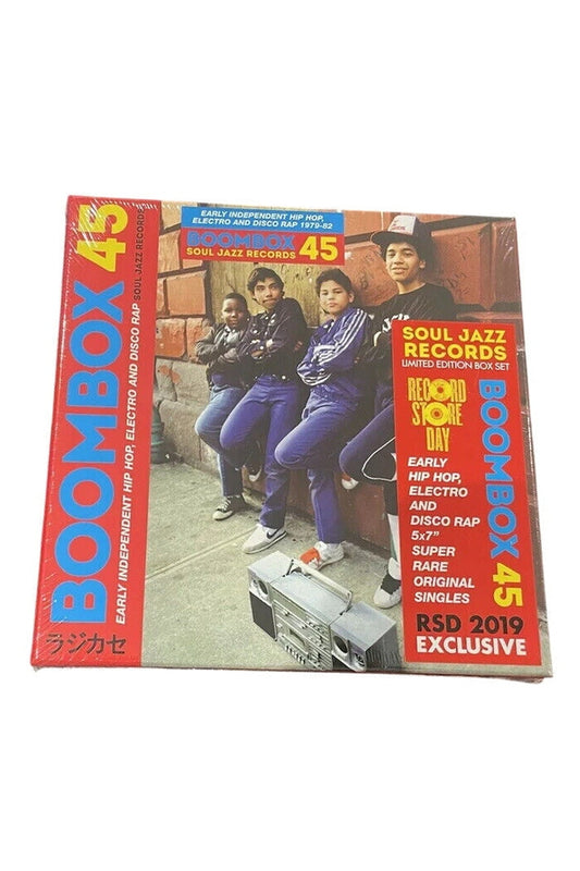 Various - Boombox 45/1979-82 5x7 " Vinyl Box 2019 Record Store Day New