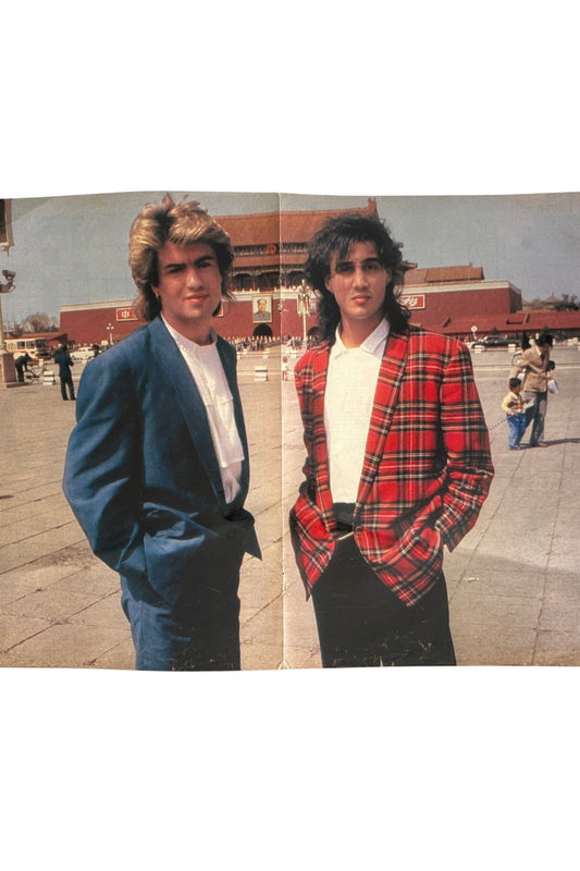 WHAM - George Michael Medium Sized Old School Poster - RARE