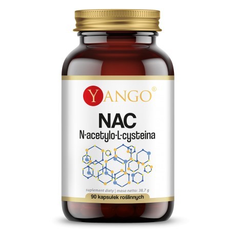 YANGO NAC N-acetyl-L-cysteine - 90 Capsules