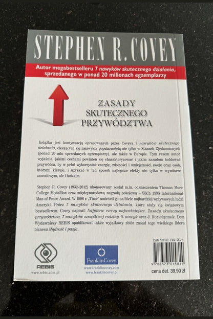 Zasady skutecznego przywództwa STEPHEN R COVEY