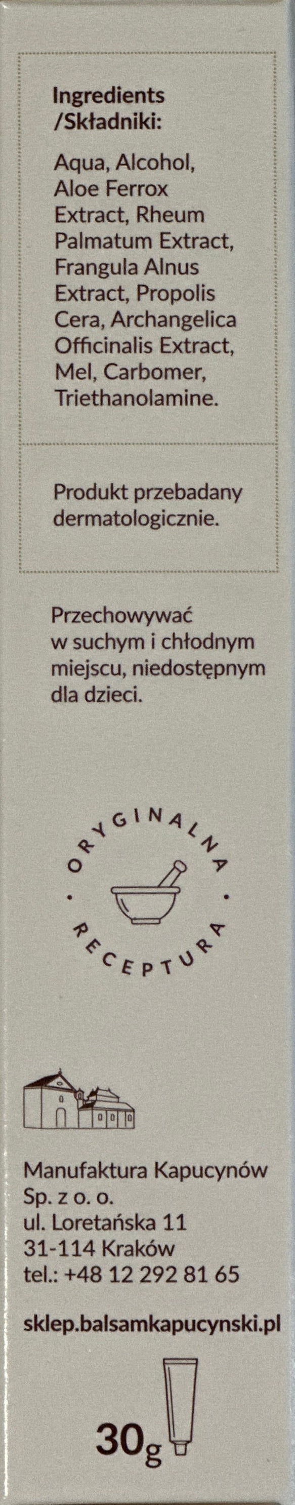 Zel Kapucynski Extra - 30g