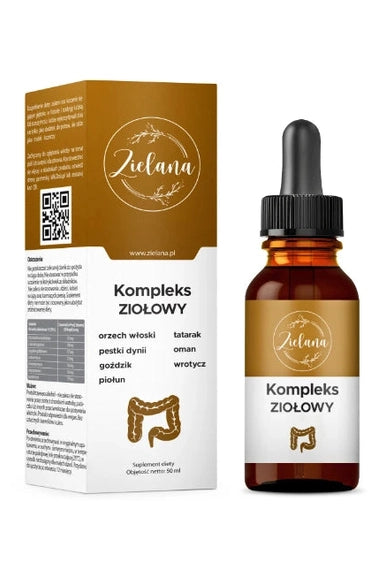 Zielana Kompleks Ziołowy 50ml – Zielana Herbal Complex 50ml