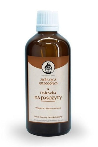 Zioła Ojca Grzegorza Nalewka na Pasożyty 210ml – Father Gregory's Herbs Anti-Parasite Herbal Tincture 210ml