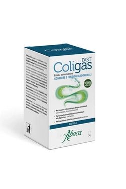 Aboca ColiGas Fast 30 Capsules - My Health Oasis