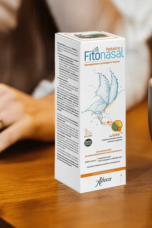 Aboca Fitonasal Pediatric Decongestant Spray 125ml - My Health Oasis