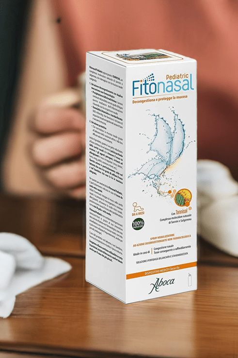Aboca Fitonasal Pediatric Decongestant Spray 125ml - My Health Oasis
