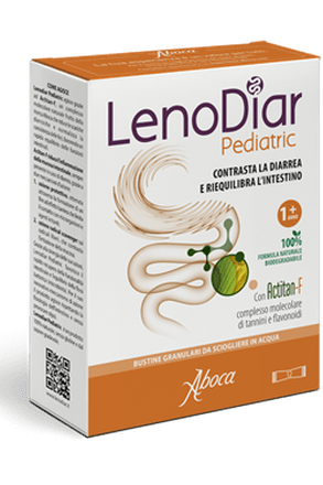 Aboca LenoDiar Pediatric 12 Sachets - My Health Oasis