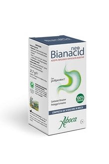 Aboca NeoBianacid Lemon Flavour - 14 Tablets - My Health Oasis