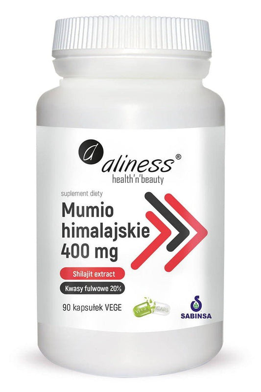 Aliness Mumio Himalajskie 400mg - 90 Capsules - My Health Oasis