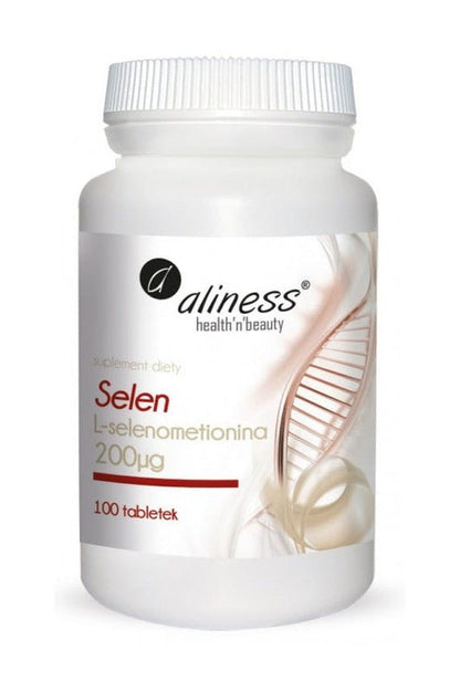 Aliness Selen L - selenometionina 200ug - 100 Capsules - My Health Oasis