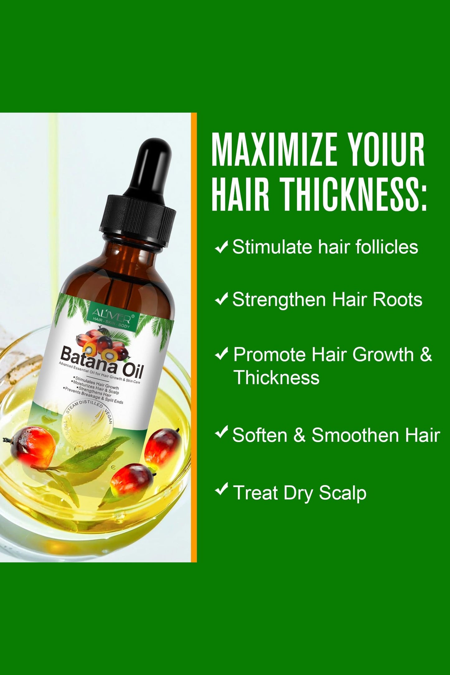 Aliver Batana Oil - 60ml